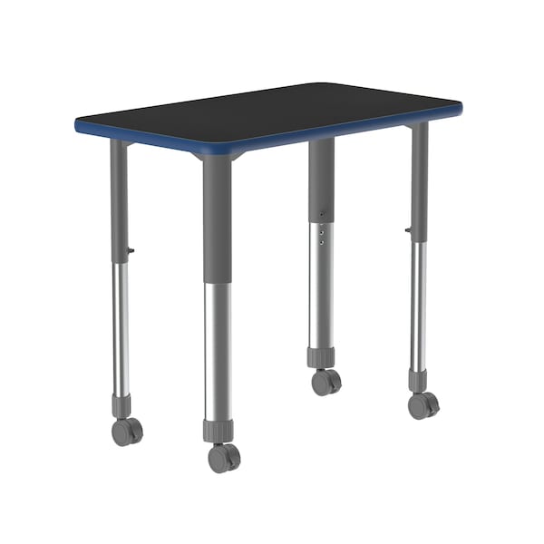 TFL Collaborative Desk - Casters - Rec